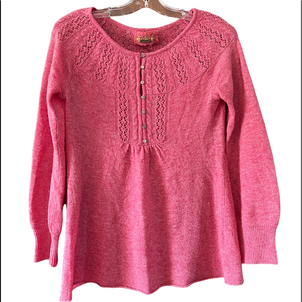 Free People 100% Lambs wool sweater